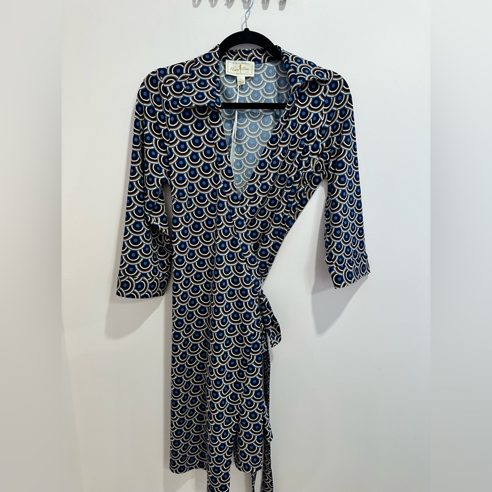 Flora Bea Milo Wrap Dress – Large – NWT